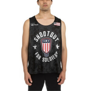 Men's XL Reversible Tank Top Grey Camouflage 1776 Home Free Patriotic